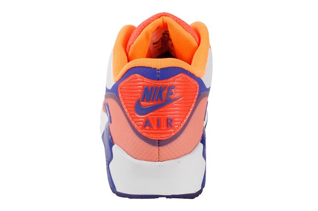 Nike Air Max 90 Premium Hyperfuse 2013 Orange Heel 1