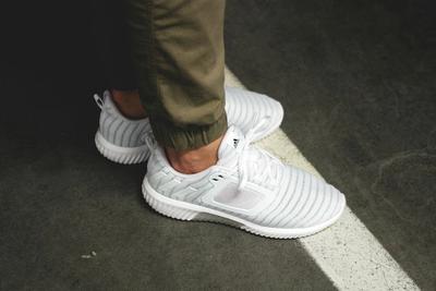 Adidas Climacool 2017 Triple White On Feet 2