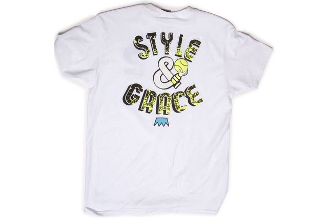 Style And Grace Tee Wht Nyl Bk 1