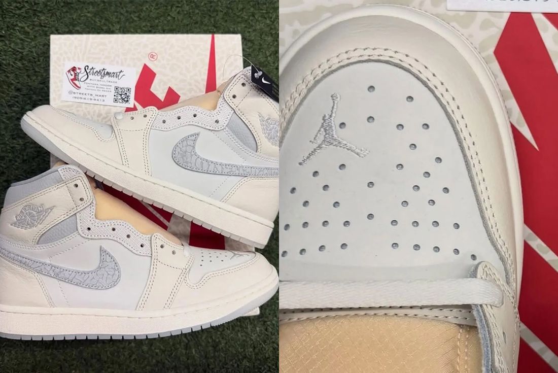 シューズ(男性用) NIKE AIRJORDAN Retor Sail/University Red The Air Jordan 1 'Sail/University Red' Packs Unexpected