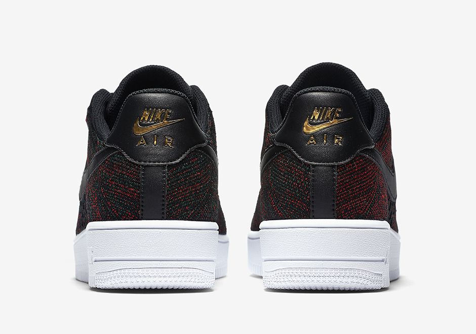 Nike Air Force 1 Ultra Flyknit Low Burgundy Bright Crimson Releases