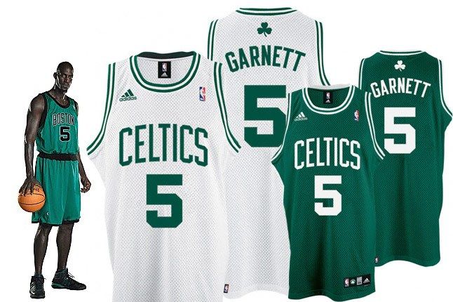 Nba Jersey Garnett 1