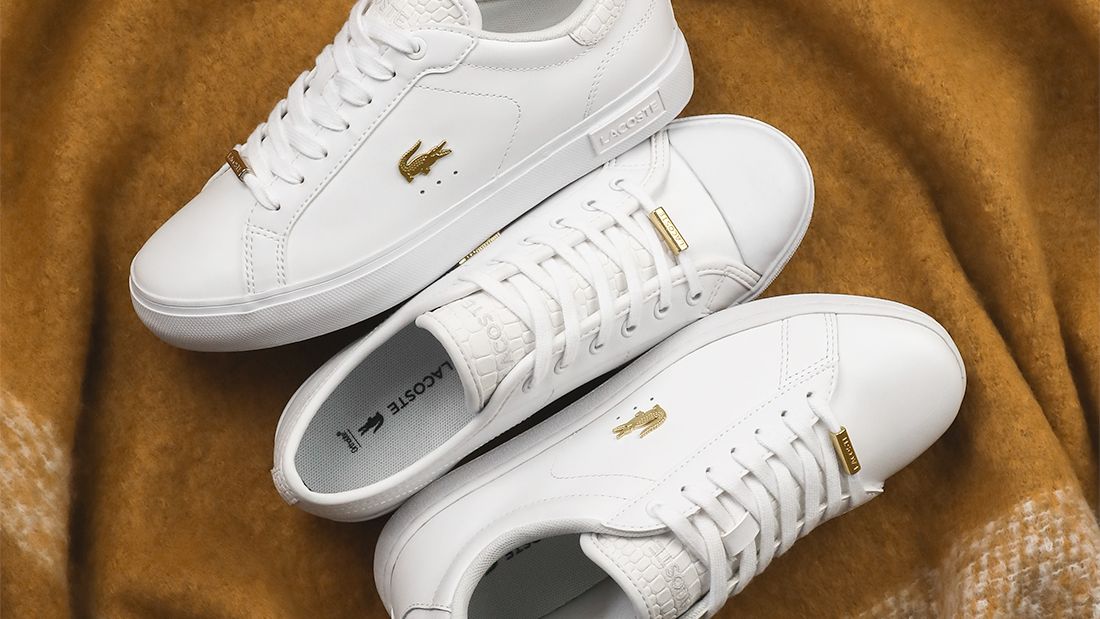 Womens lacoste trainers jd clearance