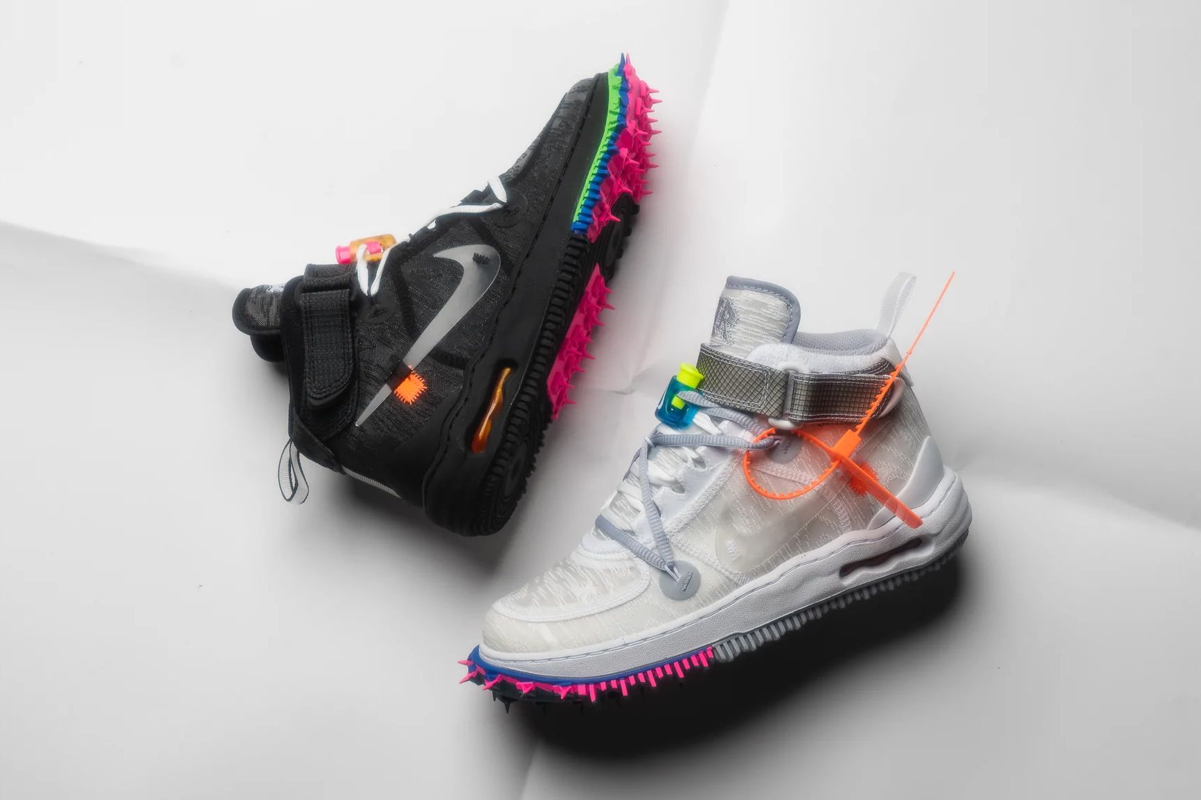 Out Now: Off-White x Nike Air Force 1 Mid 'Graffiti' - Sneaker Freaker