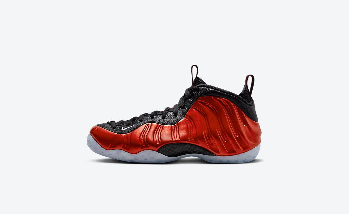 Nike air foamposite one metallic outlet red