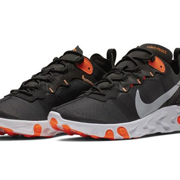 Observar flota Ajuste Nike's React Element 55 Gets a Black/Orange Colourway - Sneaker Freaker