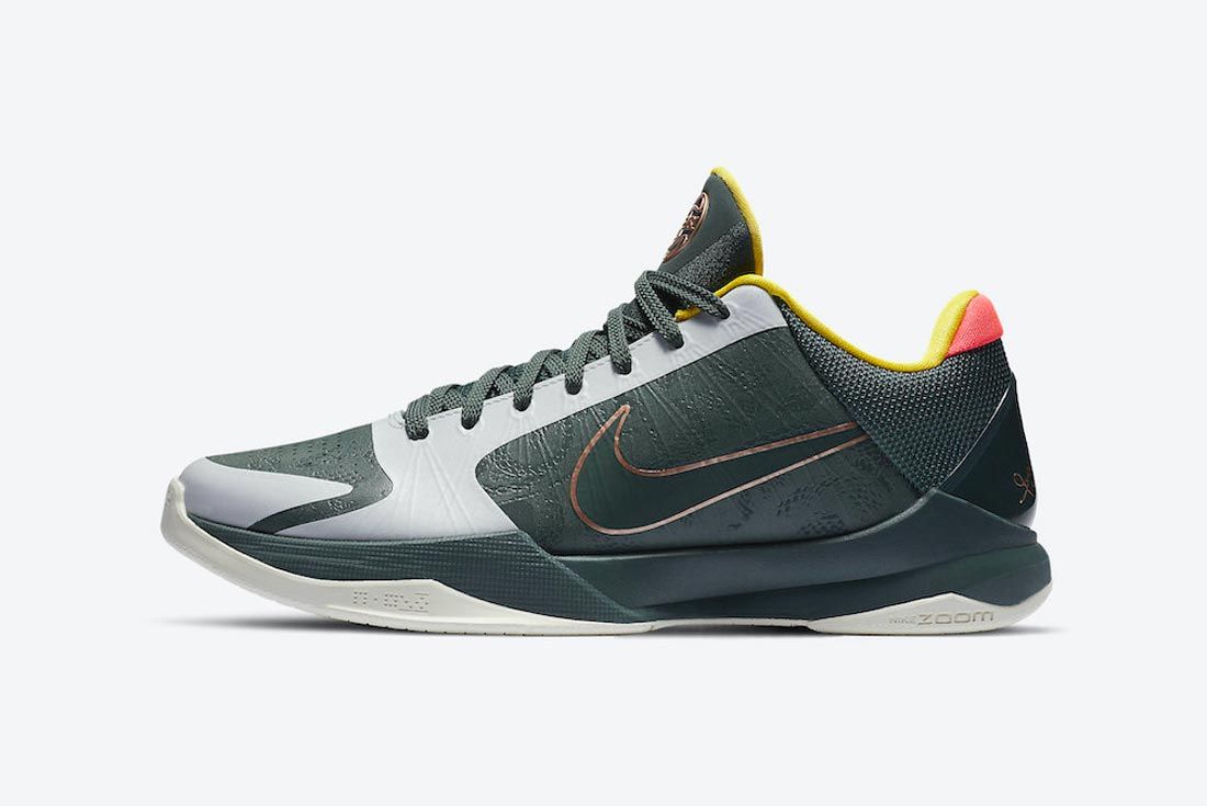 Release Date: The Nike Kobe 5 Protro EYBL ‘Forest Green’ - Sneaker Freaker