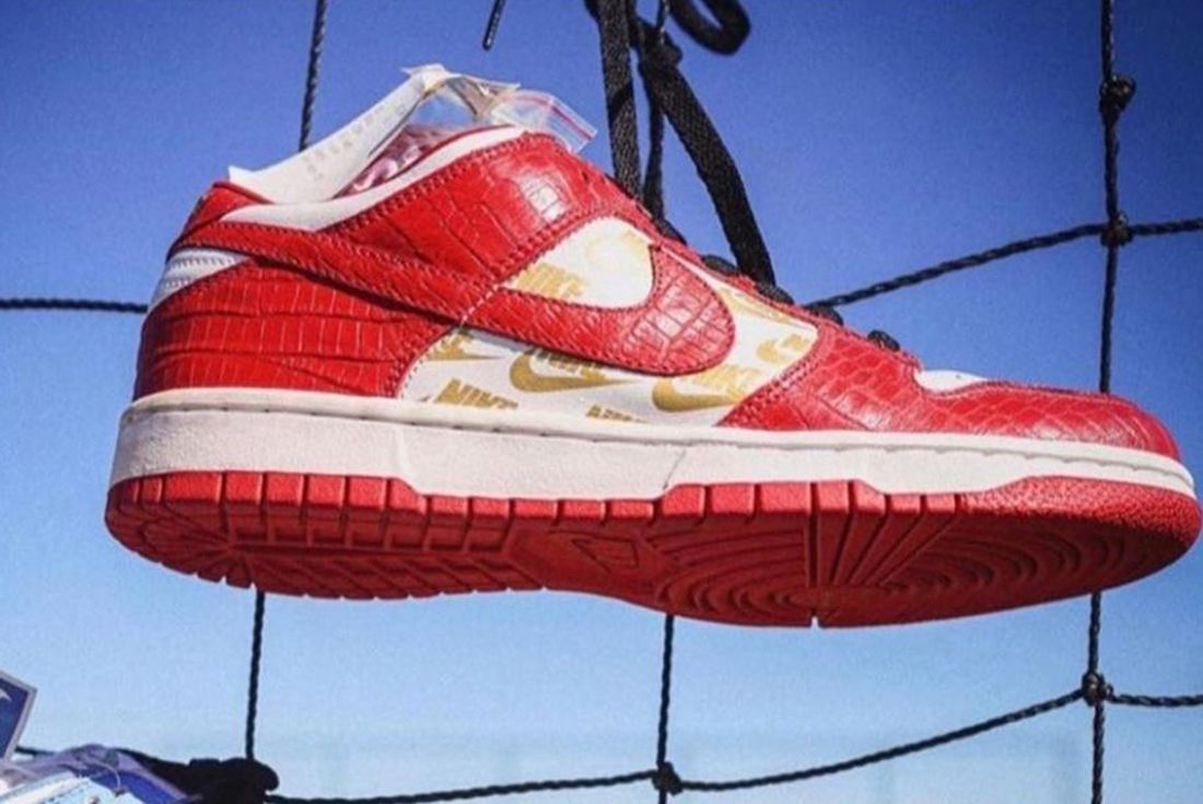 Pics of Uber-Rare Supreme x Nike SB Dunk Low Samples from 2003 