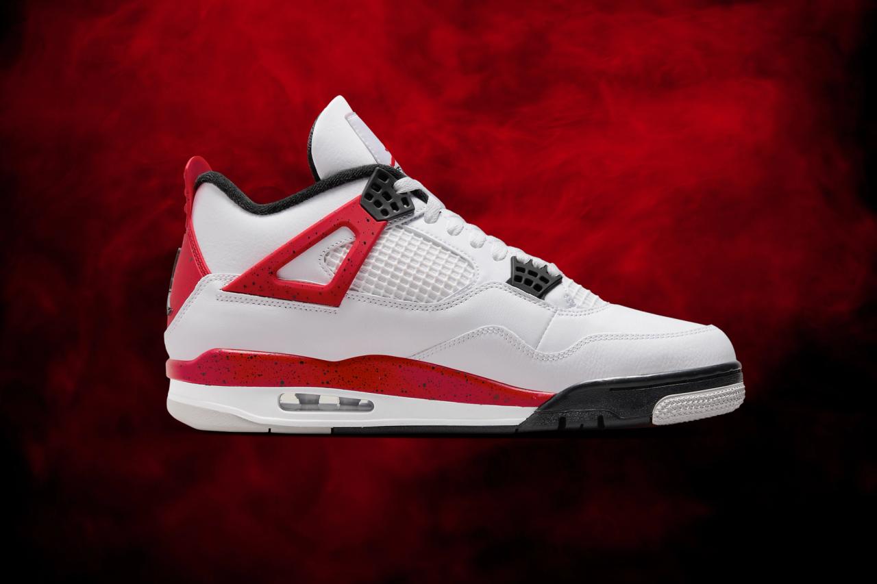 The Air Jordan 4 ‘Red Cement’ is Setting at JD Sports - Sneaker Freaker