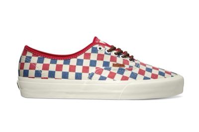 Vans California Collection Authentic Ca Checker Pack Fall 2013 Blue Red 1