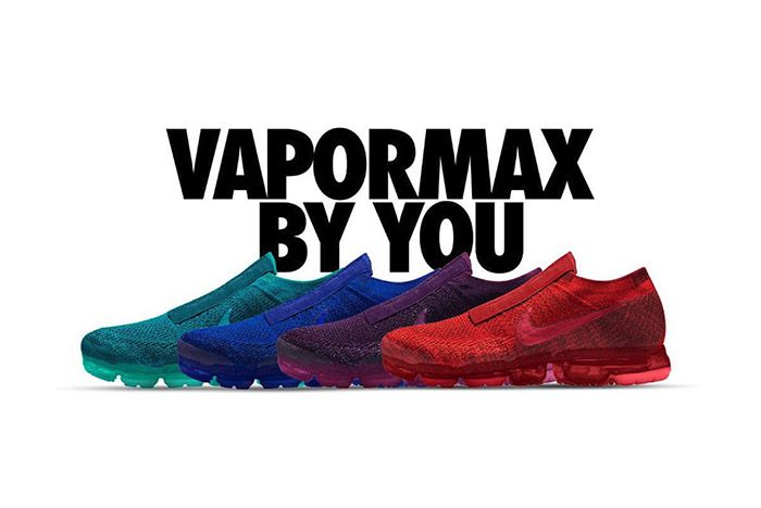 Nike vapormax by you hotsell