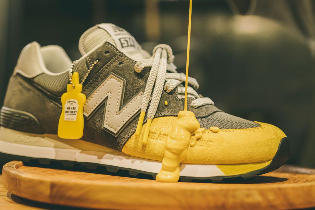 New Balance Revisit Tokyo's the Apartment with 'Mustard Dip' 574