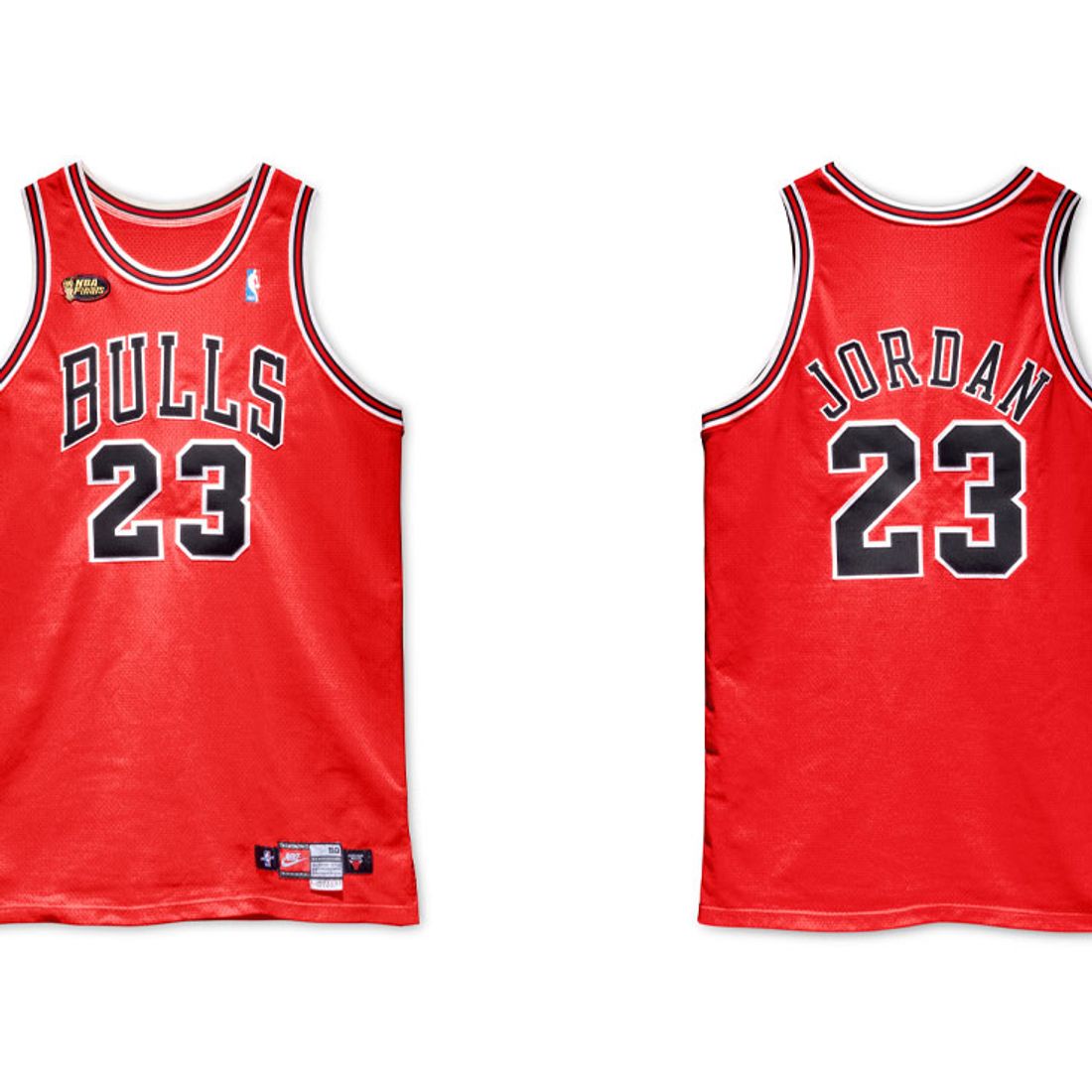 Michael Jordan's Game-Worn Chicago Bulls Jersey From His Final NBA