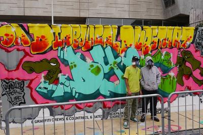 Boxpark Live Graffiti Zombie Dyet Dds 7