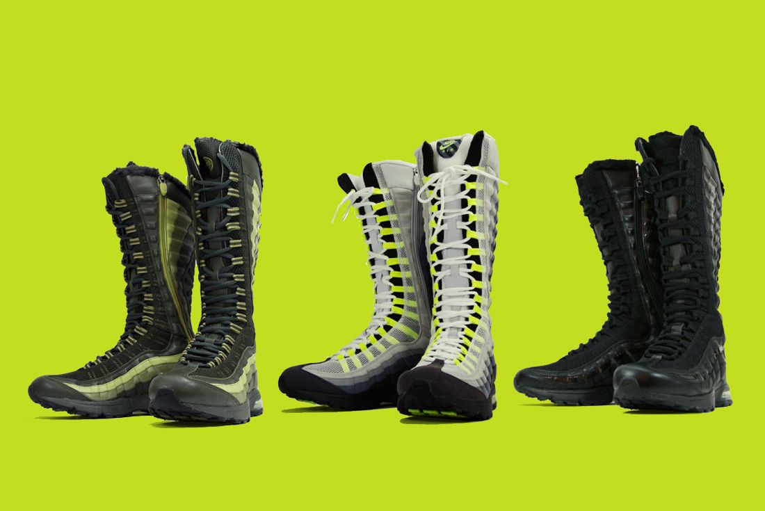 womens 'air max 95 zen venti black boots