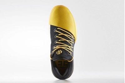 Adidas Harden Vol 1 Black Yellow 2