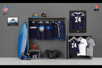 Nike Nfl Fanwear Sd Chargers 2012 1