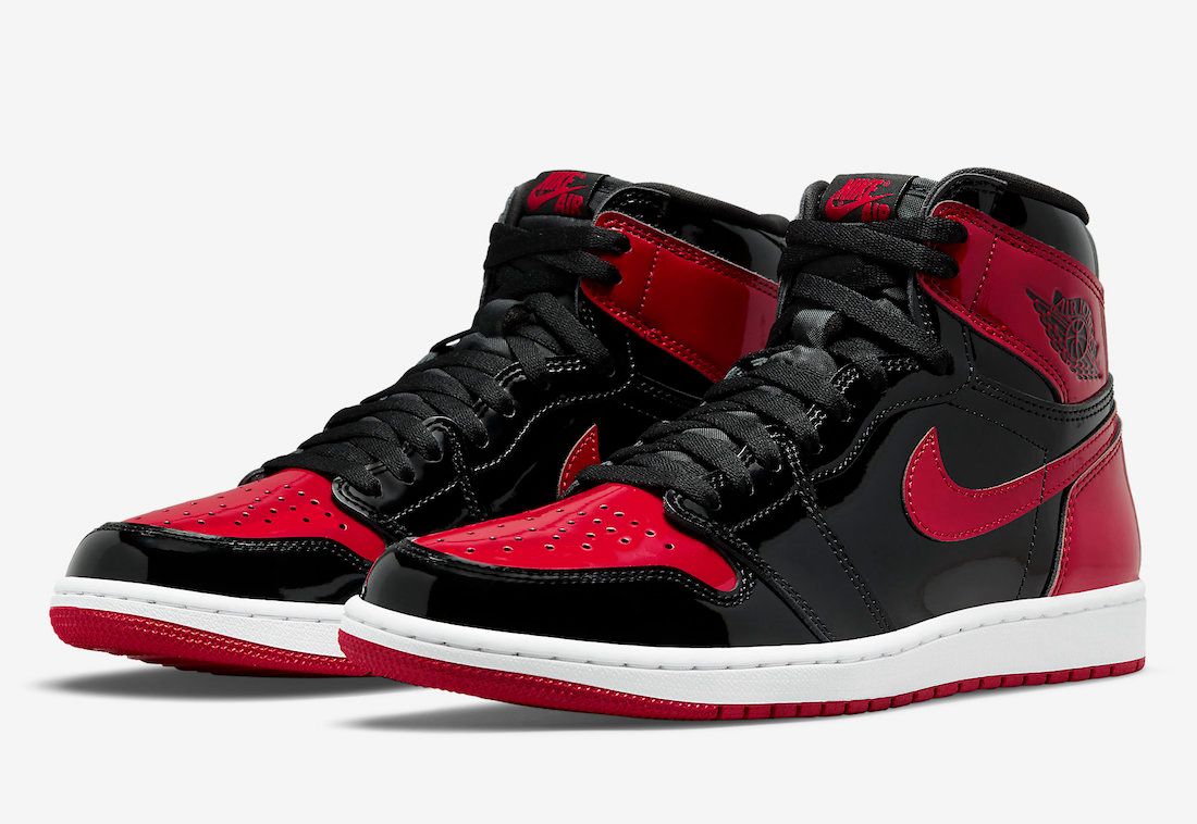 Air Jordan 1 Bred Patent 555088-063