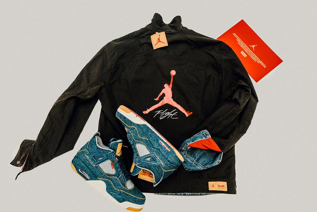 Levis Air Jordan 4 Denim 3