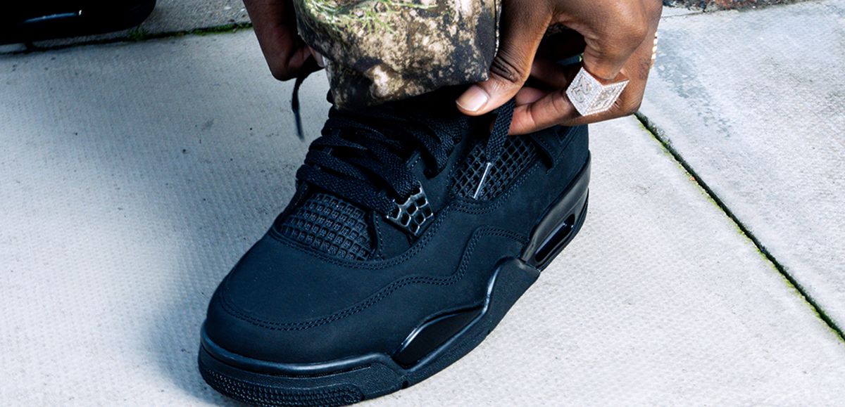 jordans 4 black cat