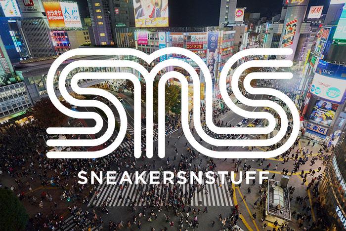 Shibuya Crossing Sneakersnstuff Logo