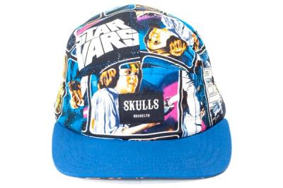 Skulls Star Wars Cap Jedi Blue 1