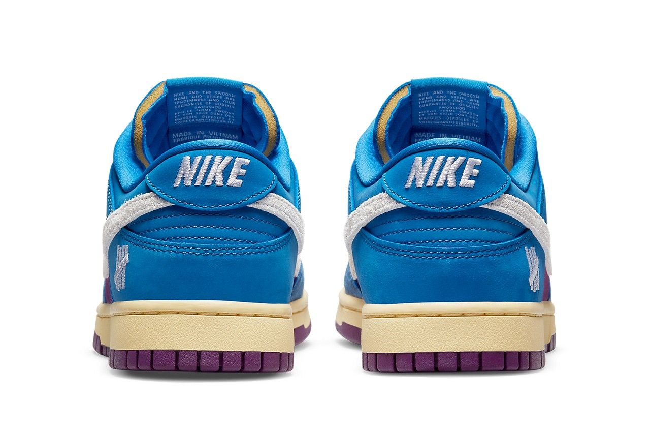 UNDEFEATED x Nike Dunk Low 'Royal/Purple' From ‘Dunk vs AF-1’ Pack