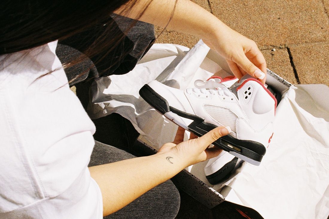 The Air Jordan 5 'Fire Red' is Flames for the Whole Fam - Sneaker Freaker