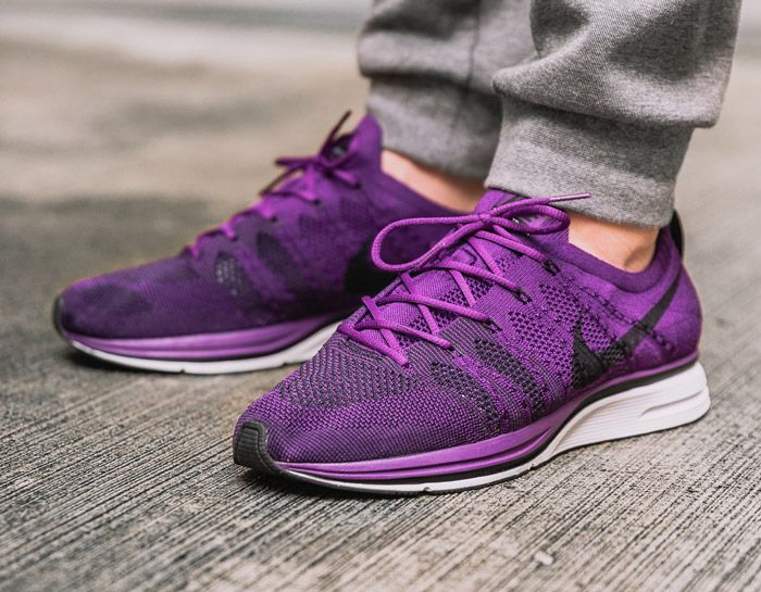 Flyknit trainer night purple best sale