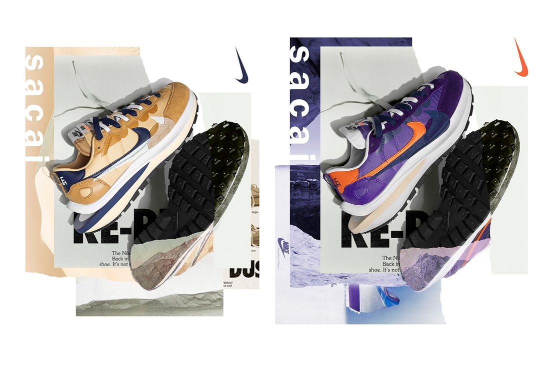 Where to Buy the sacai x Nike VaporWaffle 'Dark Iris' and 'Sesame 