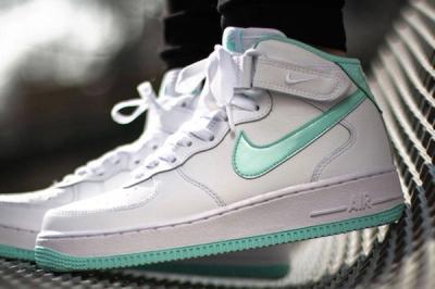 Nike Air Force 1 Mid Gs Whiteartisan Teal 3