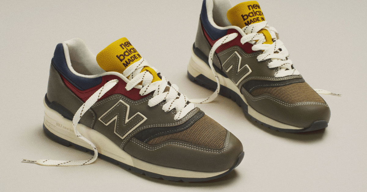 Aime Leon Dore × New Balance ☆ made in USA M997ALL Yellow Size 7 - New Balance Aimé Leon Dore x 997 Made in USA Canary