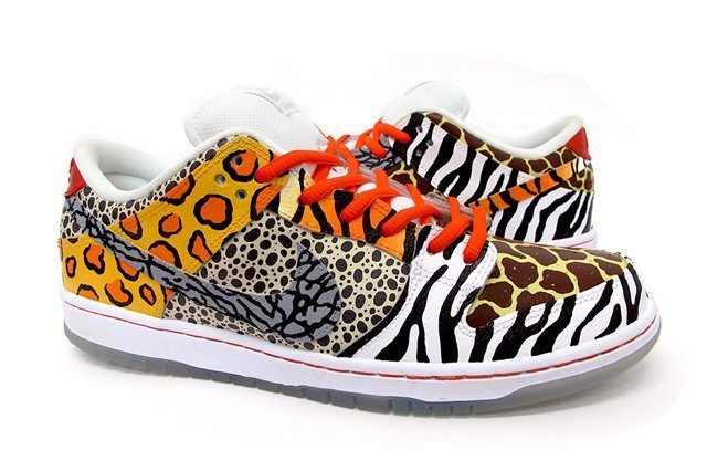 Sekure D Nike Sb Dunk Low Custom On Safari 3