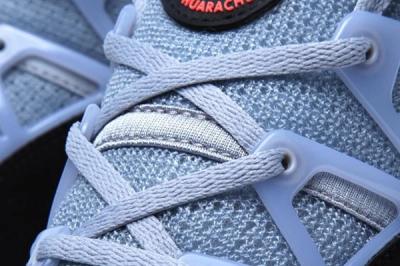 Huarache Light Grey Infrared Tongue And Laces 1