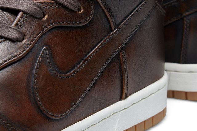 nike dunk burnished leather