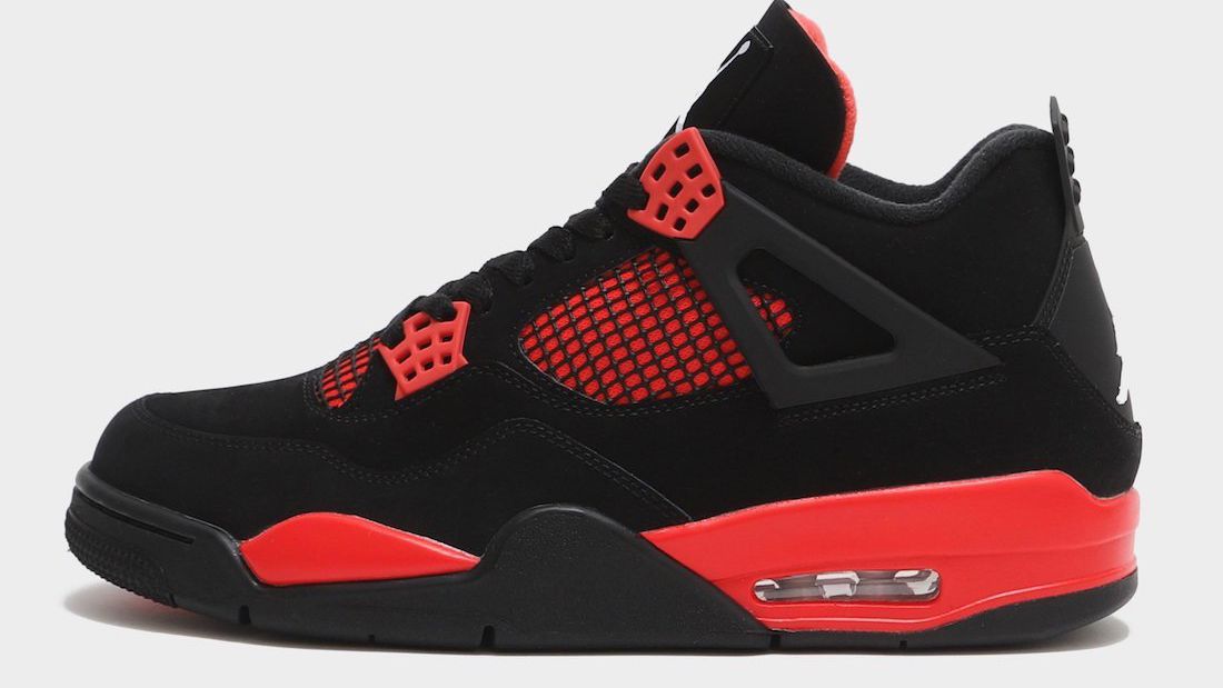 In-Hand Look at the Air Jordan 4 'Red Thunder' - Sneaker Freaker