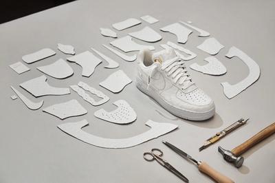 Louis Vuitton x Nike Air Force 1 White BTS