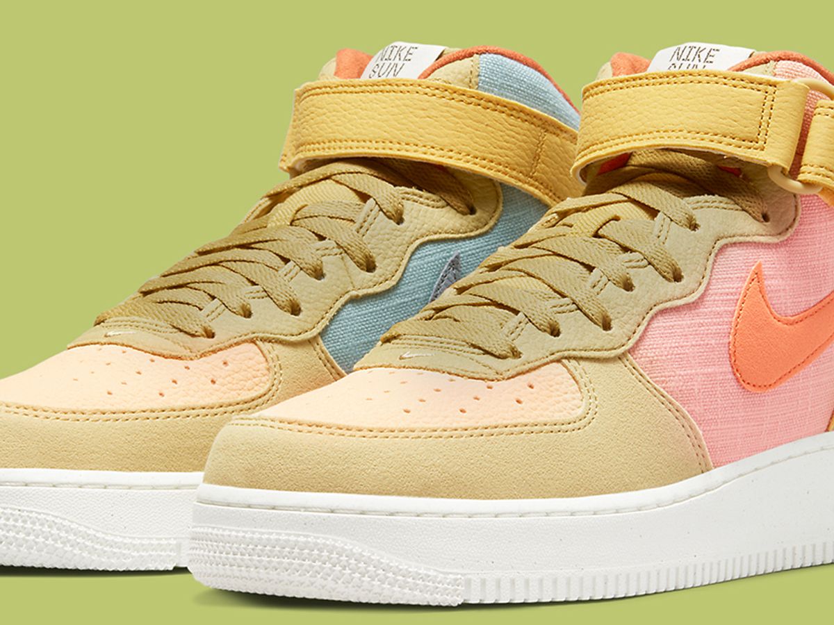 Nike's Air Force 1 Mid 'Sun Club' Takes a Tropical Vacation