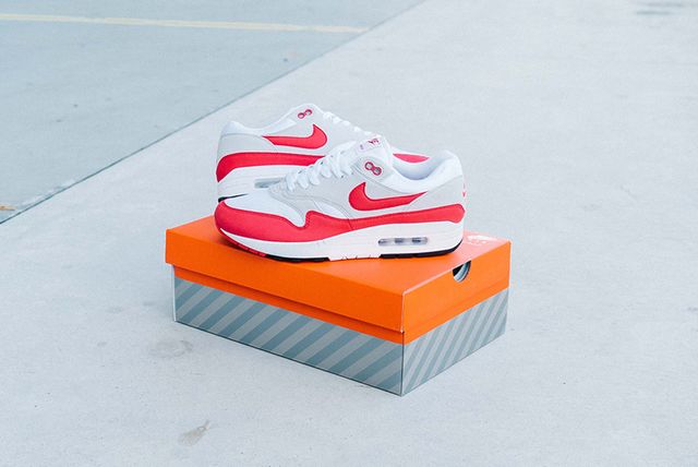 It's Back! Nike's Air Max 1 OG 'Anniversary Red' Returns This Weekend ...