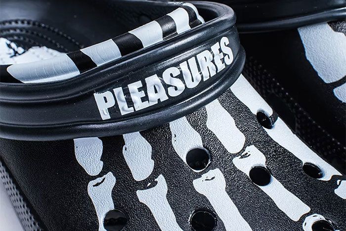 crocs x pleasures