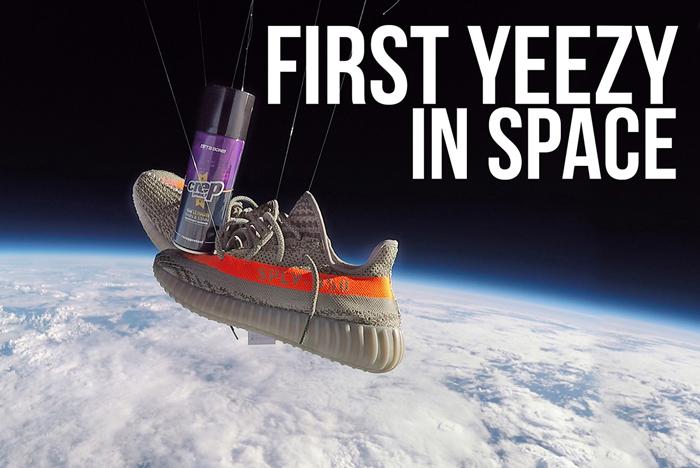 Crep Protect Launch The First Yeezy Into Space