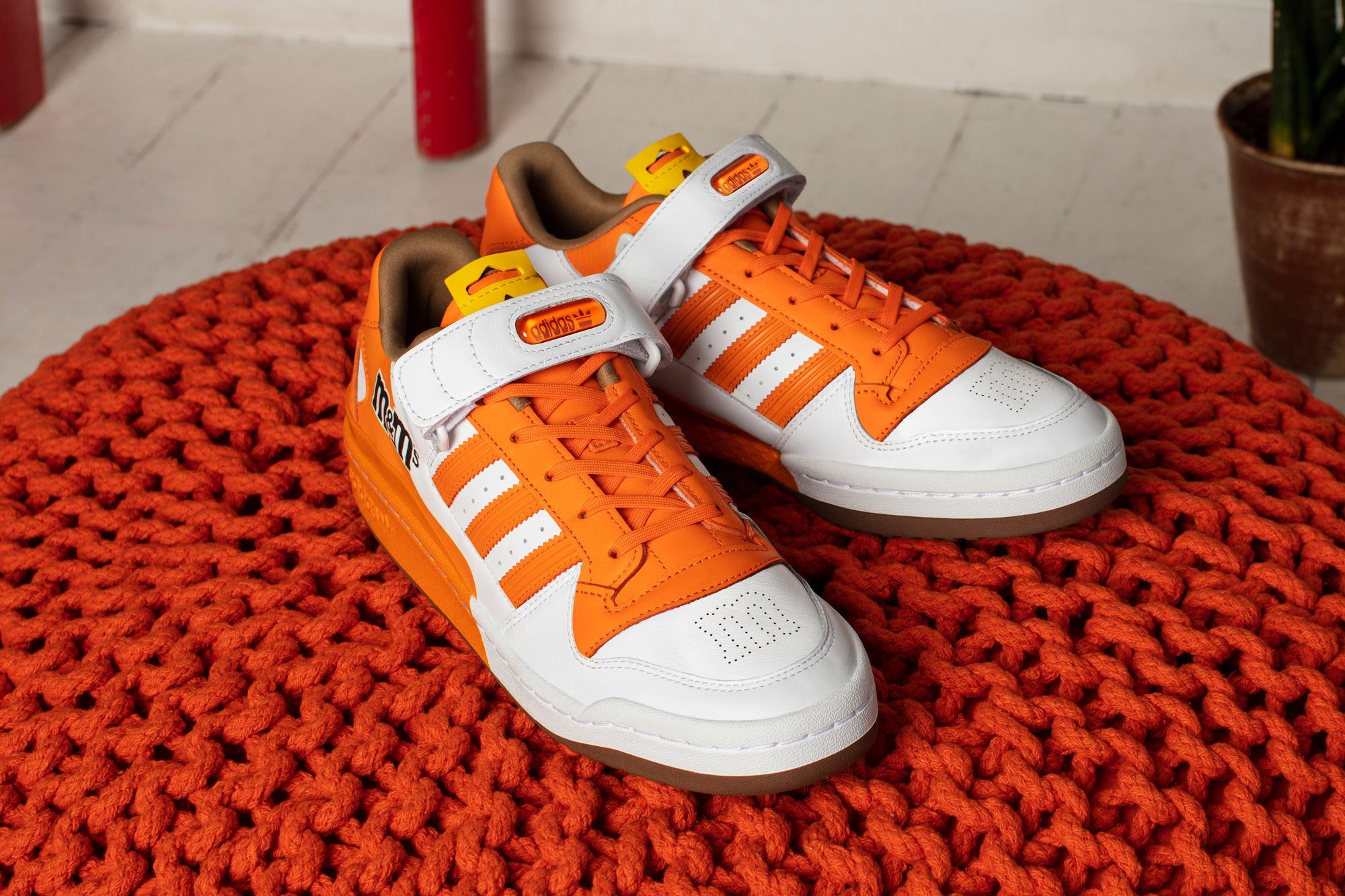 M&M's and adidas Grab a King-Size Bag of New Forum Low Colourways