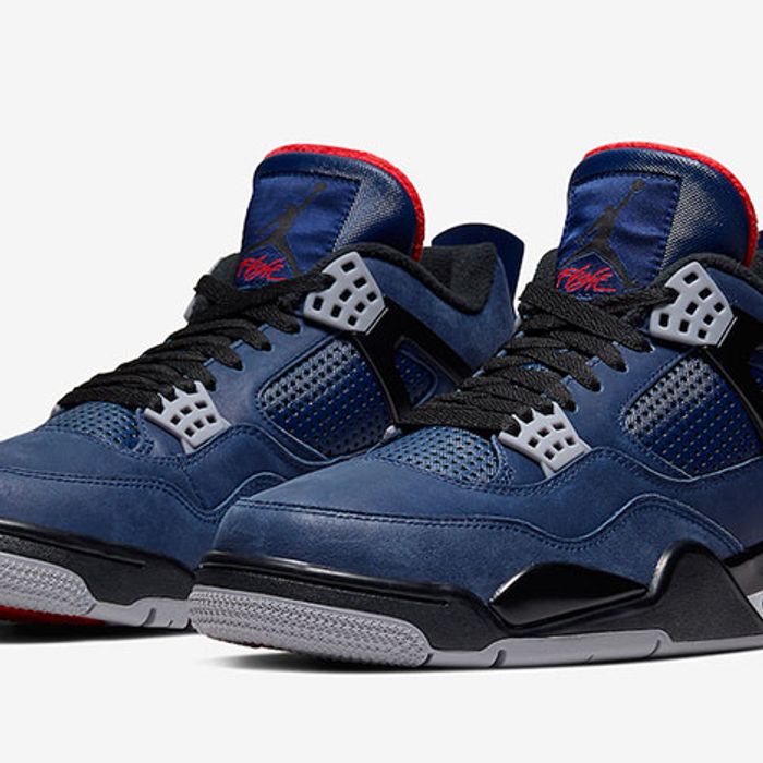 Official Pics Air Jordan 4 Wntr Loyal Blue Sneaker Freaker
