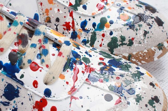 Maison Martin Margiela Low Top (Paint Splatter) - Releases
