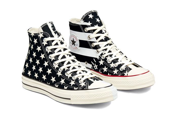 converse stars and stripes high tops