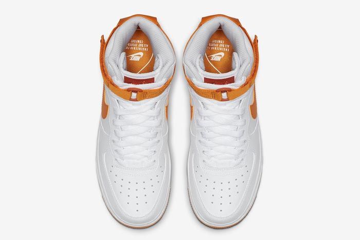 Nike Air Force 1 High Opts for Orange - Sneaker Freaker