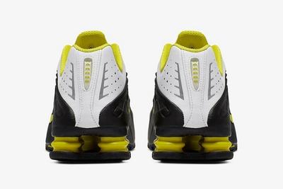 Nike Shox R4 Dynamic Yellow Heels