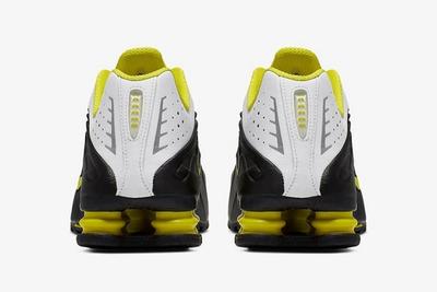 Nike Shox R4 Dynamic Yellow Heels
