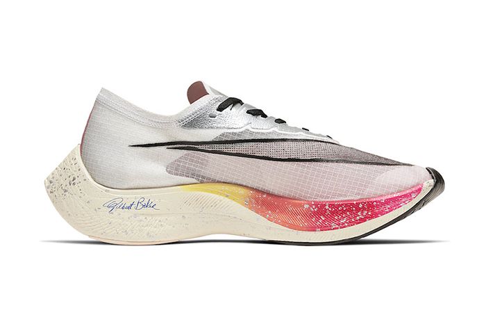 Nike Zoomx Vaporfly Next Percent Betrue White Guava Ice Black Ao4568 101 Release Date Medial
