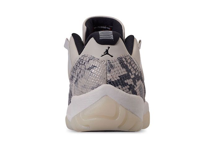 New Release Date: Air Jordan 11 Low 'Light Bone Snakeskin